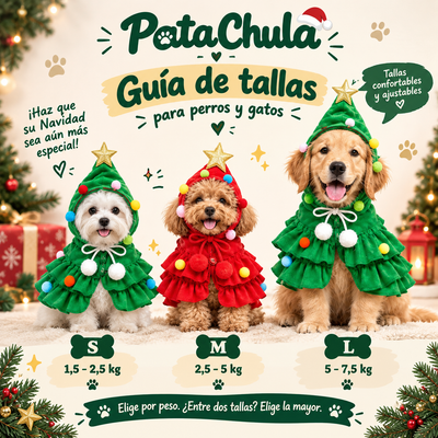Disfraz Navideño Para Perros